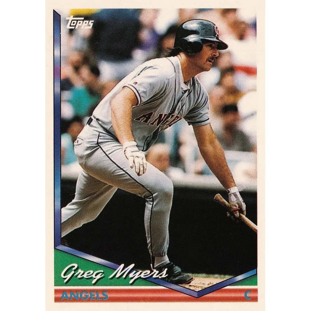 1994 Topps Greg Myers # 171 California Angels